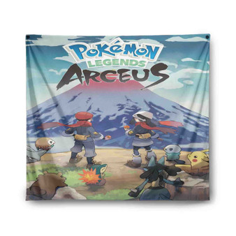 Pokemon Legends Arceus Indoor Wall Polyester Tapestries Home Decor