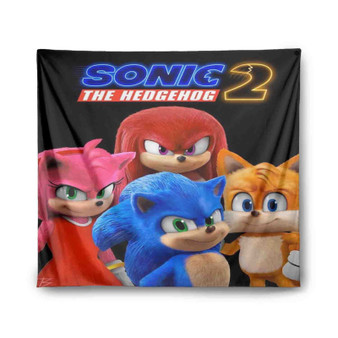 Sonic the Hedgehog 2 Indoor Wall Polyester Tapestries Home Decor