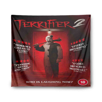 Terrifier 2 Movie Indoor Wall Polyester Tapestries Home Decor