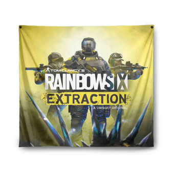 Tom Clancy s Rainbow Six Extraction Indoor Wall Polyester Tapestries Home Decor