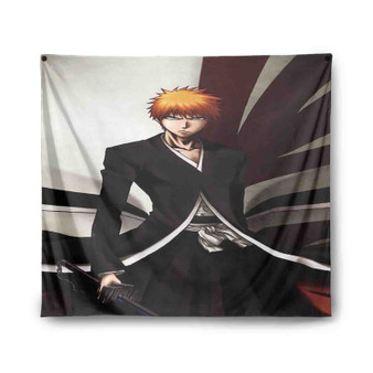 Bleach Ichigo Kurosaki Indoor Wall Polyester Tapestries Home Decor