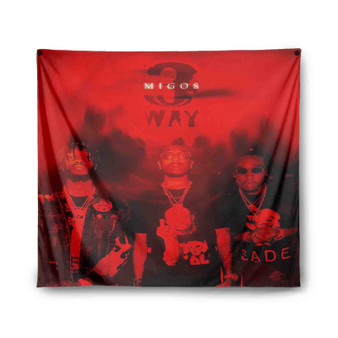 Migos 3 Way Indoor Wall Polyester Tapestries Home Decor