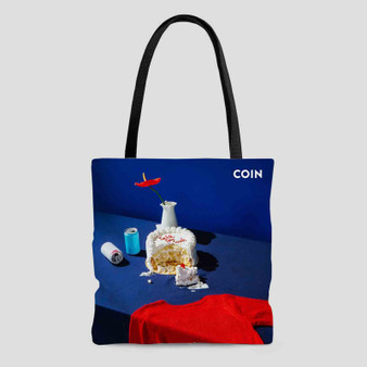 COIN Talk Too Much Tote Bag AOP