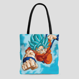 Goku Super Saiyan Blue Dragon Ball Super Newest Tote Bag AOP