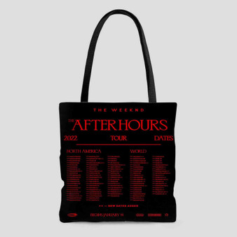 The Weeknd After Hours Tour 2022 Tote Bag AOP