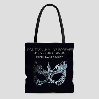 Zayn Taylor Swift I Don t Wanna Live Forever Tote Bag AOP