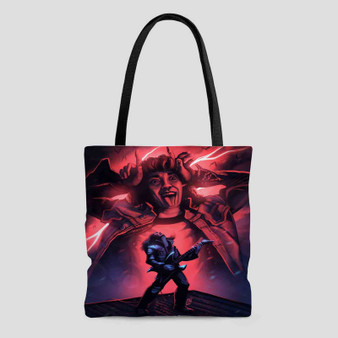 Eddie Munson Guitarist Tote Bag AOP