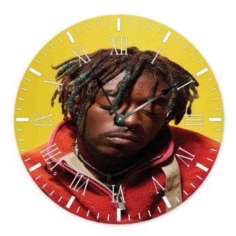 Lil Uzi Vert Top Selling Round Non-ticking Wooden Black Pointers Wall Clock