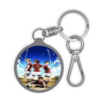 All Out Anime Custom Keyring Tag Acrylic Keychain With TPU Cover