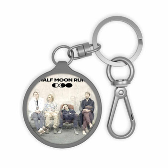 Half Moon Run Custom Keyring Tag Acrylic Keychain With TPU Cover