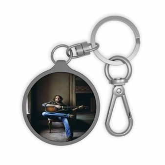 Hayes Carll Custom Keyring Tag Acrylic Keychain With TPU Cover