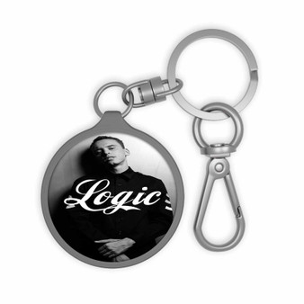 Logic Case Custom Keyring Tag Acrylic Keychain With TPU Cover