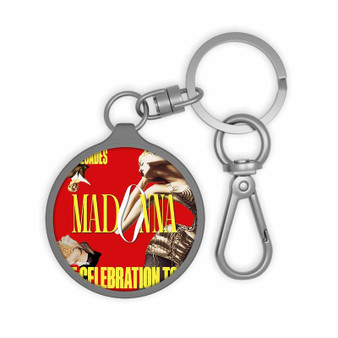 Madonna Celebration Tour Custom Keyring Tag Acrylic Keychain With TPU Cover