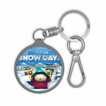 South Park Snow Day Custom Keyring Tag Acrylic Keychain With TPU Cover