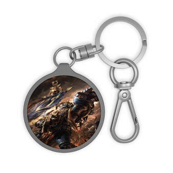 Space Marines Custom Keyring Tag Acrylic Keychain With TPU Cover