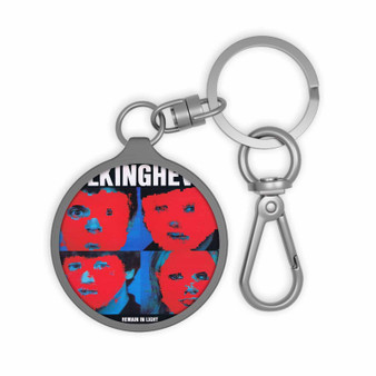 Talking Heads Custom Keyring Tag Acrylic Keychain With TPU Cover