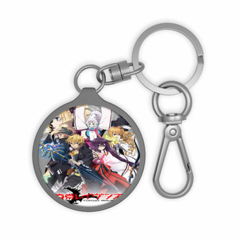 Tokyo Ravens Custom Keyring Tag Acrylic Keychain With TPU Cover