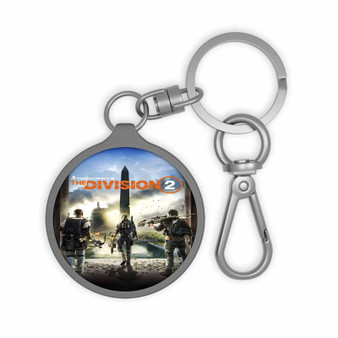 Tom Clancy s The Division 2 Custom Keyring Tag Acrylic Keychain With TPU Cover