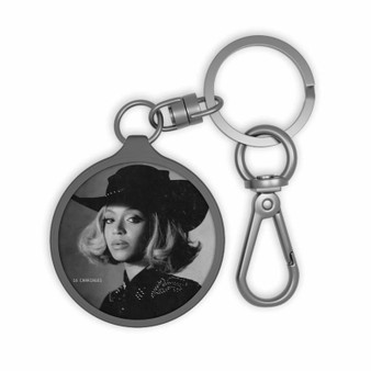 Beyonce 16 CARRIAGES Custom Keyring Tag Acrylic Keychain With TPU Cover