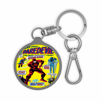 Daredevil Custom Keyring Tag Acrylic Keychain With TPU Cover