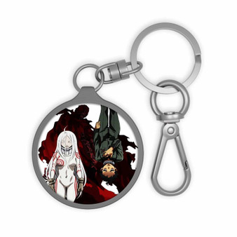 Deadman Wonderland Anime Custom Keyring Tag Acrylic Keychain With TPU Cover