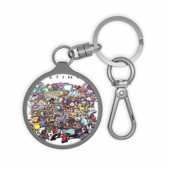 Destiny Custom Keyring Tag Acrylic Keychain With TPU Cover