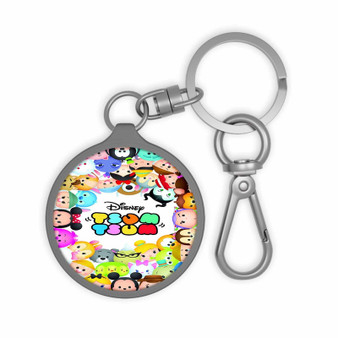 Disney Tsum Tsum Custom Keyring Tag Acrylic Keychain With TPU Cover