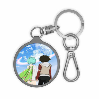 Eureka Seven Anime Custom Keyring Tag Acrylic Keychain With TPU Cover