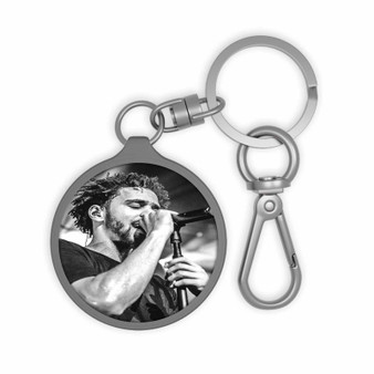 J Cole Greatest Custom Keyring Tag Acrylic Keychain With TPU Cover