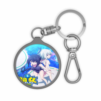 Keijo Anime Custom Keyring Tag Acrylic Keychain With TPU Cover