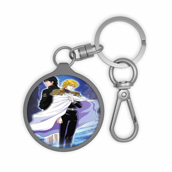 Legend of the Galactic Heroes Custom Keyring Tag Acrylic Keychain With TPU Cover
