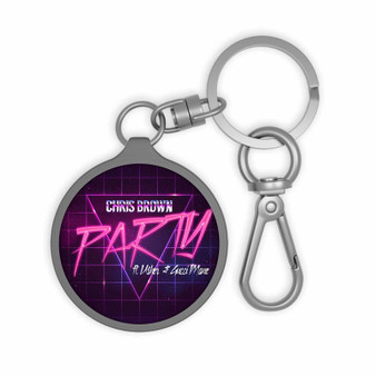 Party Chris Brown Gucci Mane Usher Custom Keyring Tag Acrylic Keychain With TPU Cover