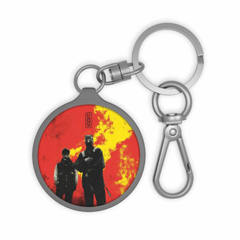 Twenty One Pilots Overcompensate Custom Keyring Tag Acrylic Keychain With TPU Cover