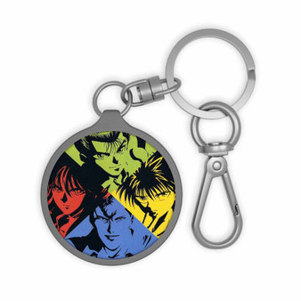 Yu Yu Hakusho Custom Keyring Tag Acrylic Keychain With TPU Cover