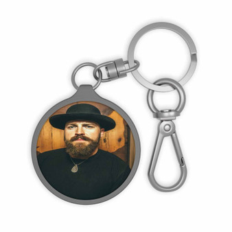 Zac Brown Custom Keyring Tag Acrylic Keychain With TPU Cover