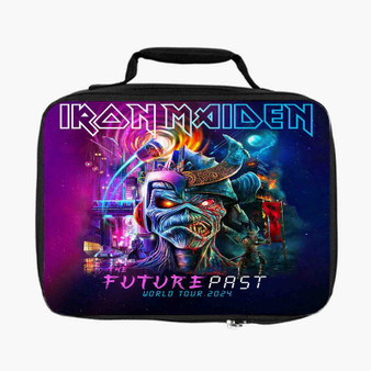 Iron Maiden Future Past Tour Custom Lunch Bag With Fully Lined and Insulated