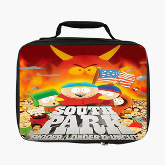 South Park Bigger Longer and Uncut Custom Lunch Bag With Fully Lined and Insulated