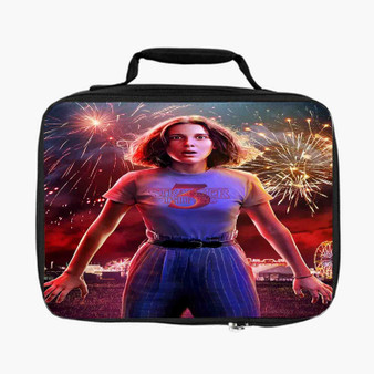 Stranger Things Season 3 Eleven Custom Lunch Bag With Fully Lined and Insulated