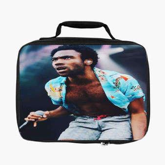 Childish Gambino Sing Custom Lunch Bag With Fully Lined and Insulated