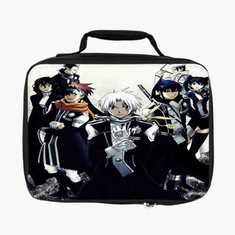 D Gray Man Custom Lunch Bag With Fully Lined and Insulated