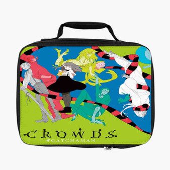 Gatchaman Crowds Greatest Custom Lunch Bag With Fully Lined and Insulated