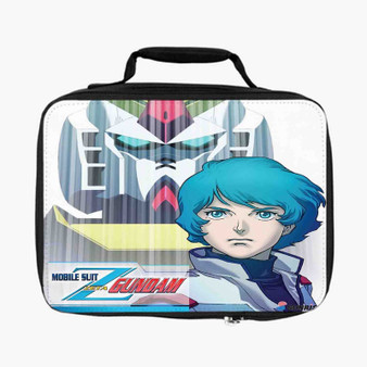 Mobile Suit Zeta Gundam Custom Lunch Bag With Fully Lined and Insulated