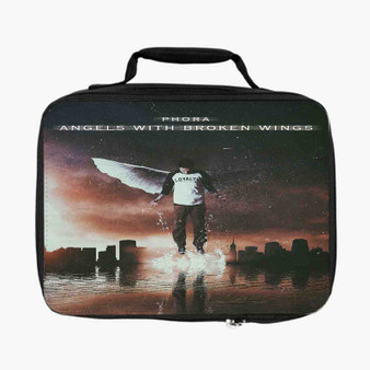 Phora Angels With Broken Wings Custom Lunch Bag With Fully Lined and Insulated