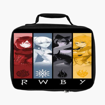 RWBY Custom Lunch Bag With Fully Lined and Insulated