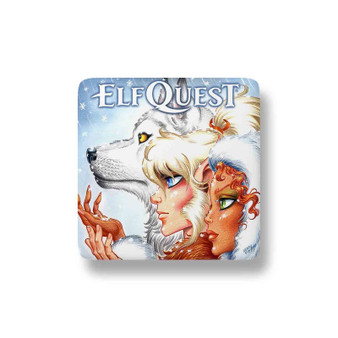 Elfquest Winter Special II Custom Porcelain Refrigerator Magnet Square