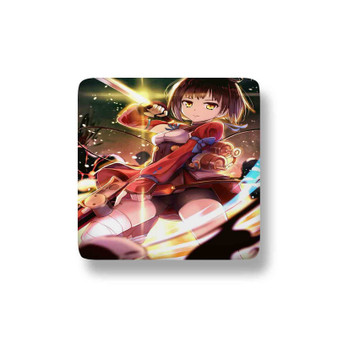 Kabaneri of the Iron Fortress Mumei Custom Porcelain Refrigerator Magnet Square