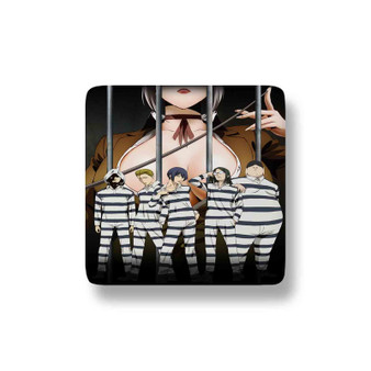 Prison School Custom Porcelain Refrigerator Magnet Square