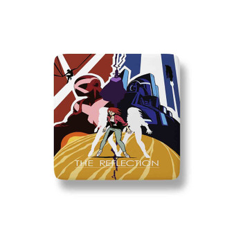 The Reflection Custom Porcelain Refrigerator Magnet Square