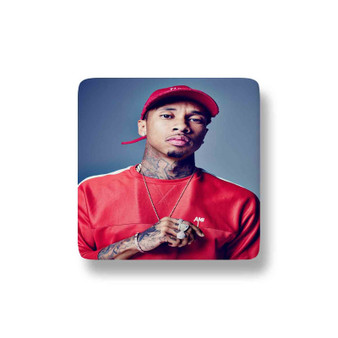 Tyga Custom Porcelain Refrigerator Magnet Square