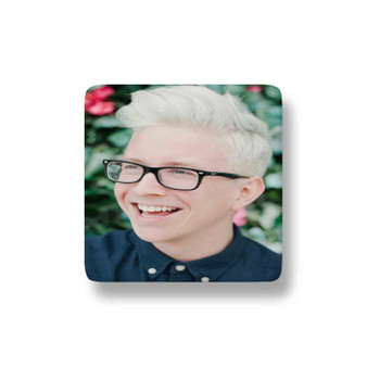 Tyler Oakley Newest Custom Porcelain Refrigerator Magnet Square